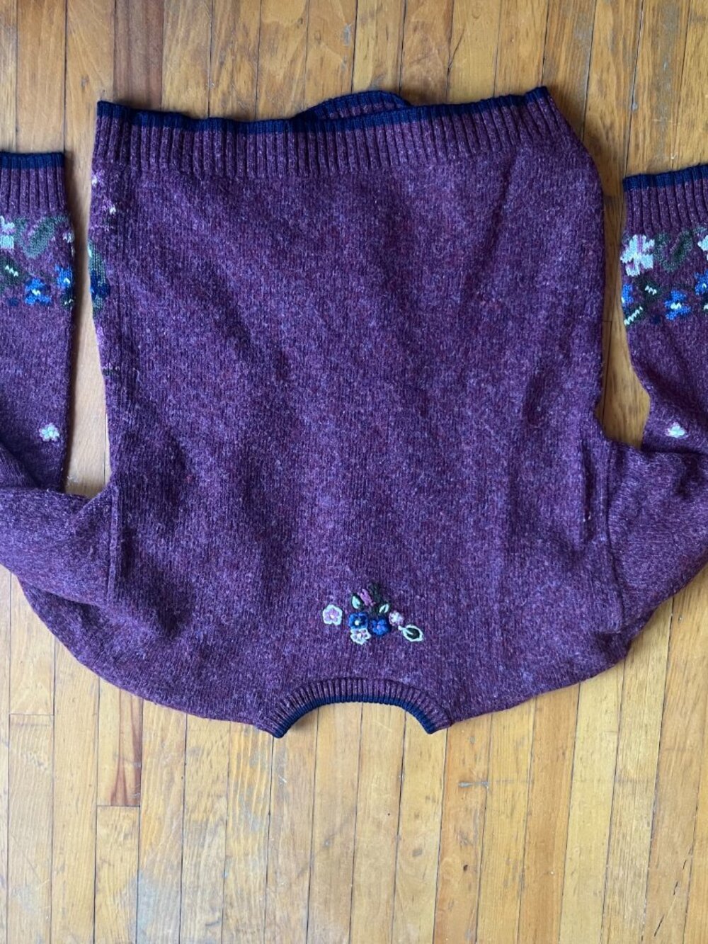 Cottagecore Wool Cardigan Northern Reflections M - Picture 8 of 8